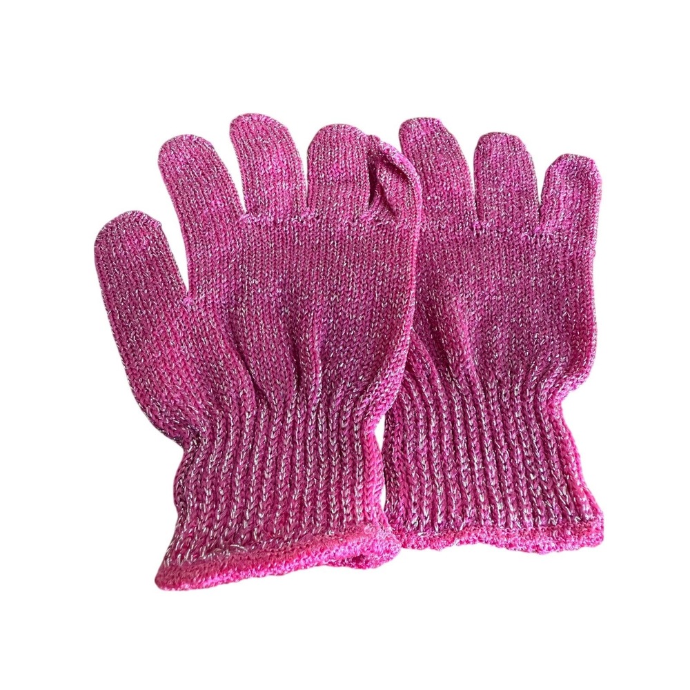 Avon Exfoliating Wash Gloves Pink One Pair Discontinued